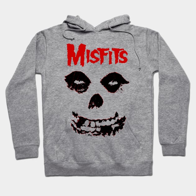 Misfits skull hoodie hotsell